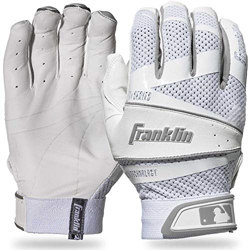 【中古】【未当て嵌める・未開封品】Franklin Sports Fastpitch Freeflex Series Batting Gloves - White/White - Women\u0027s X-Large