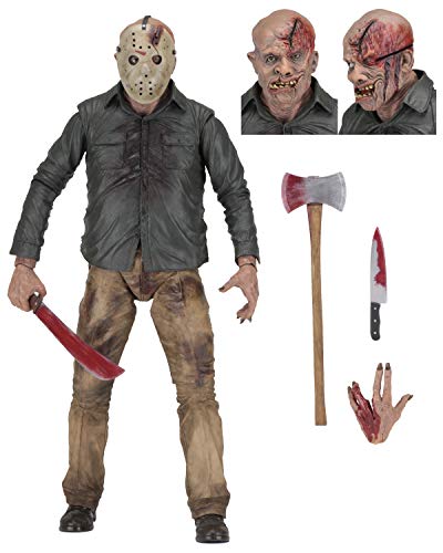 【中古】【未使用・未開封品】Friday The 13th 1/4 Scale Action Figure Part 4 Jason