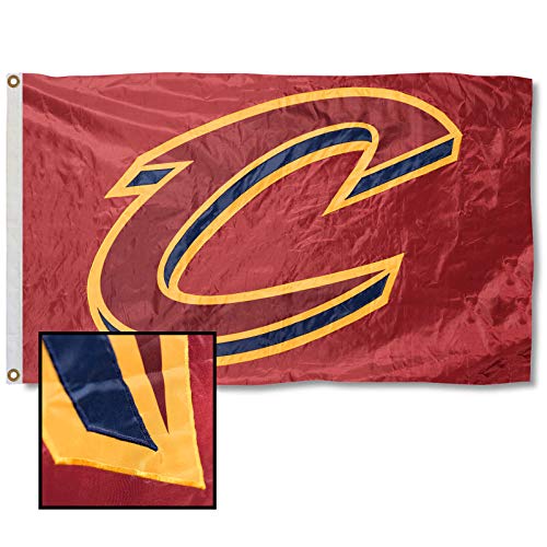 【中古】【未当てはめる・未開封品】WinCraft Cleveland Cavaliers アップリケと刺しゅう信号旗