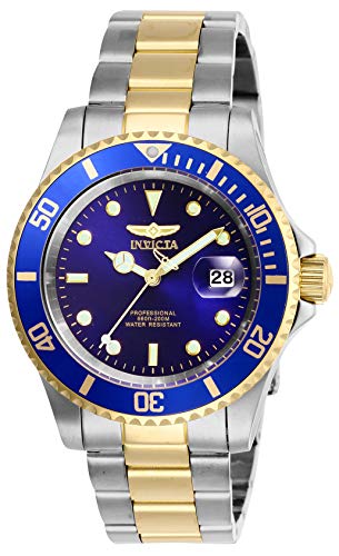 【中古】【未使用・未開封品】Invicta Men's 26972 Pro Diver Quartz 3 Hand Blue Dial Watch