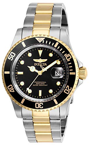 【中古】【未使用・未開封品】Invicta Men's 26973 Pro Diver Quartz 3 Hand Black Dial Watch