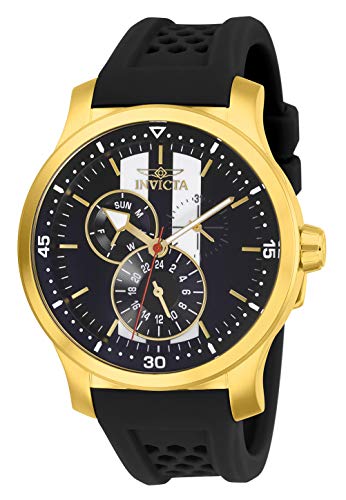 【中古】【未使用・未開封品】Invicta Men's 27122 S1 Rally Quartz 3 Hand Black, White Dial Watch|AJIMURA-SHOP