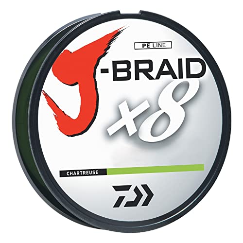 【中古】【未当て嵌める・未開封品】ダイワ JB8U6-3000CH J-Braid 8X バルク木管 3000m 6重量ポンド テストフィッシングライン シャルトリューズ