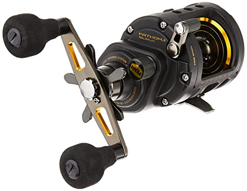 【中古】【未当て嵌める・未開封品】PENN Fathom I \u0026 II Level Wind Conventional Fishing Reel