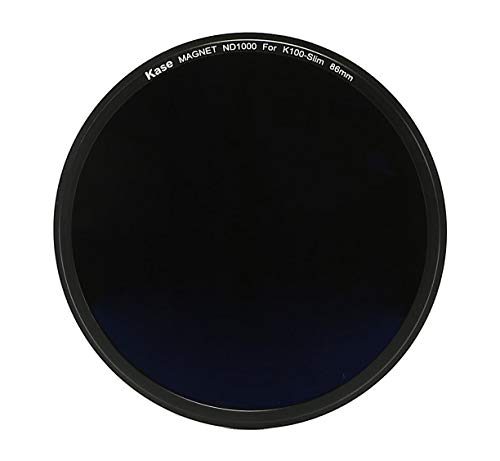 【中古】【未使用・未開封品】Kase K8 磁気ND1000 10ストップフィルター K8 / K100スリム100mmホルダー 86mm光学ガラス|AJIMURA-SHOP