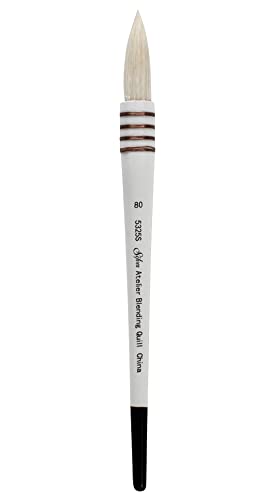 【中古】【未使用・未開封品】Silver Brush : Atelier Blending Quill : Series 5325S : Round : Size 80｜AJIMURA-SHOP