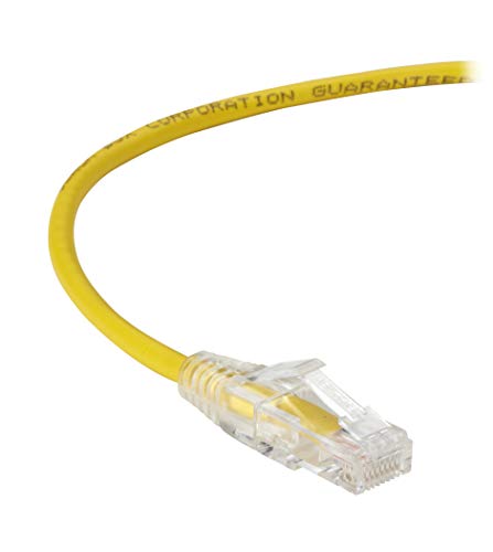【中古】【未使用・未開封品】3フィート イエロー Cat6a スリム 28Awg パット｜AJIMURA-SHOP