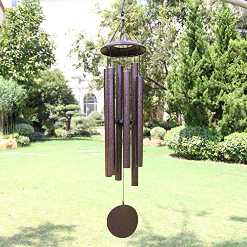 【中古】【未使用・未開封品】ASTARIN Wind Chimes Outdoor Deep Tone, 45 in Memorial Wind Chimes Large with 6 Heavy Tubes, Large Deep Tone Wind Chimes Outdoor for Gar｜AJIMURA-SHOP