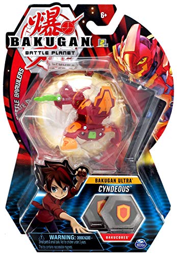【中古】【未使用・未開封品】Bakugan Ultra、Pyrus Cyndeous、高さ3インチ コレクタブル 変身クリーチャー 対象年齢 6歳以上|AJIMURA-SHOP