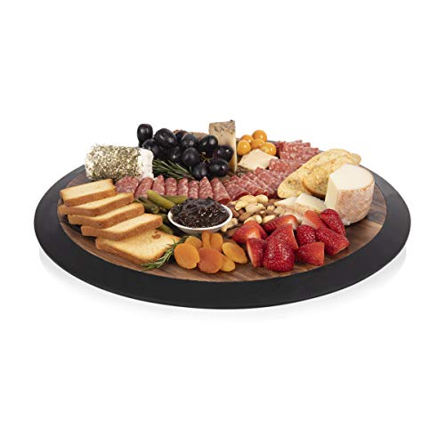 【中古】【未当て嵌める・未開封品】Lazy Susan Serving Tray, (Fire Acacia Wood)