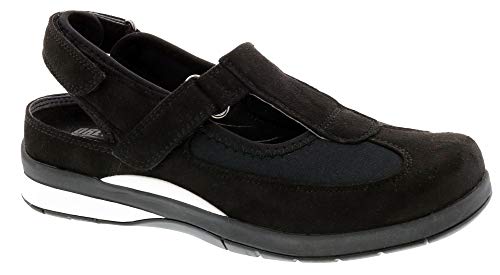 【中古】【未当て嵌める・未開封品】Drew Shoe レディース US 大きさ: 7 XX-Wide 色つや: 黒いこと
