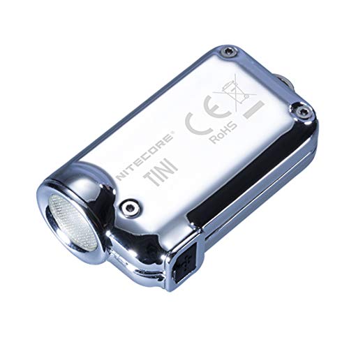 【中古】【未使用・未開封品】Nitecore Tini Ss Glacier Keyringトーチ - シルバー｜AJIMURA-SHOP