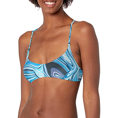 【中古】【未使用・未開封品】Speedo Chiara Y Back Top Bikini, Amalfi Blue, Medium