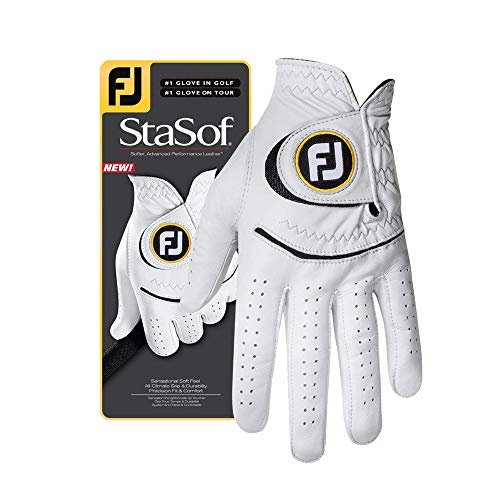 【中古】【未使用・未開封品】FootJoy StaSofメンズゴルフグローブ( Fits on Left Hand )???XLパール｜AJIMURA-SHOP 21,697円