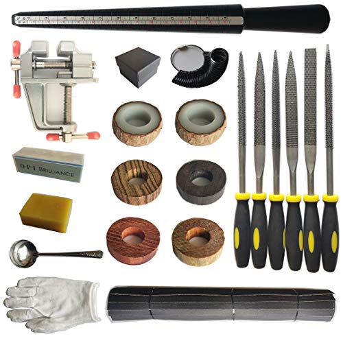 【中古】【未使用・未開封品】DEUXPER サンダルウッドリング クラフトキット DIY手作りジュエリーリング 大人/ティーン/子供/初心者向けクラフトプロジェクト 素晴らしいギフ|AJIMURA-SHOP