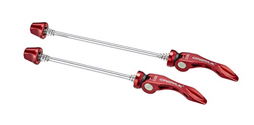 【中古】【未使用・未開封品】ONIPAX MTB ロードバイク クイックリリース SKEWERS レッド/ブラック (レッド)｜AJIMURA-SHOP