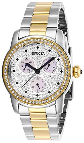 【中古】【未使用・未開封品】Invicta Women's Angel Steel Bracelet & Case Quartz White Dial Analog Watch 28467｜AJIMURA-SHOP