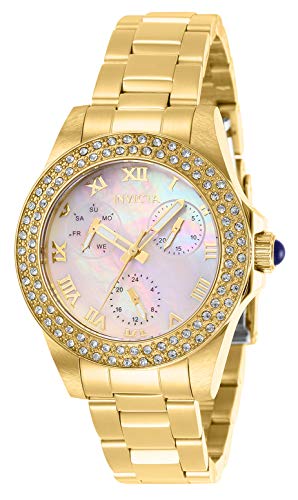 【中古】【未使用・未開封品】Invicta Lady 28481 Angel Quartz Chronograph White Dial Watch