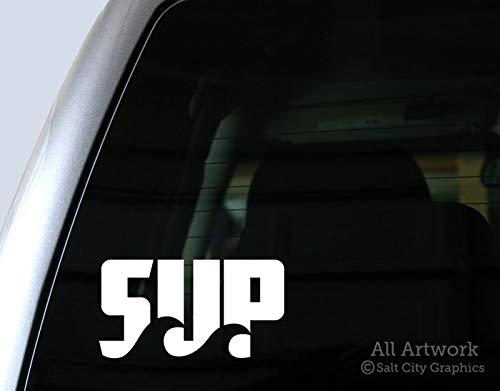【中古】【未使用・未開封品】Salt City Graphics スタンドアップパドルボード SUPデカール - スタンドアップパドルボード ウォータースポーツステッカー - 車用デカール バン