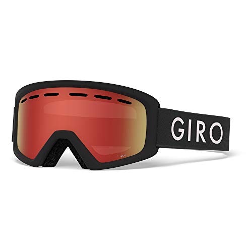 【中古】【未使用・未開封品】Giro Rev 子供用 Mサイズ フィッティング スノーゴーグル One Size ブラック