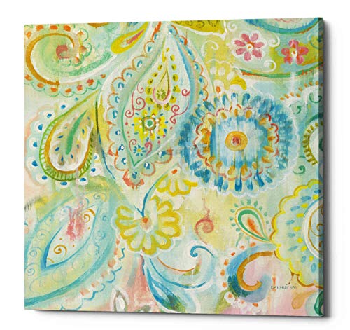 【中古】【未使用・未開封品】Epic Graffiti 「Spring Dream Paisley XII by Danhui NAI, Giclee キャンバスウォールアート 18\