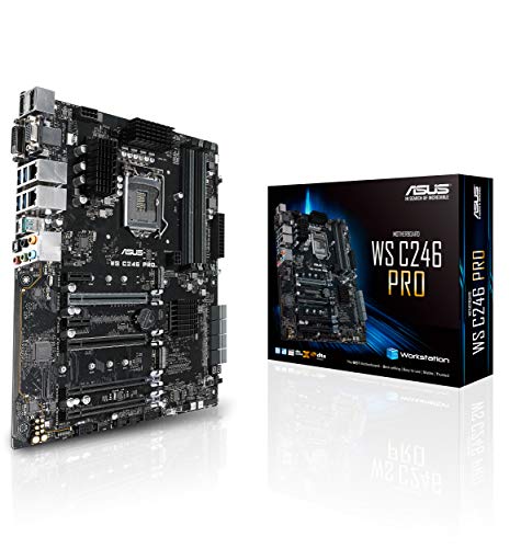 【中古】【未使用・未開封品】WS C246 PRO [マザーボード Intel C246/LGA1151/DDR4/USB 3.1 Type-C/GbE×2/ATX]