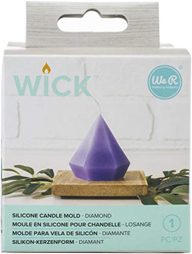 【中古】【未使用・未開封品】We R Memory Keepers Candle Molds ウィック - Diamond