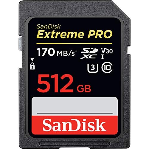 【中古】【未使用・未開封品】SanDisk サンディスク Extreme Pro SDXC 512GB カード UHS-I 超高速U3 V30 Class10 4K対応［並行輸入品］