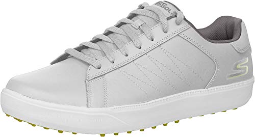 【中古】【未当てはめる・未開封品】Skechers メンズ 運転 4 ゴルフシューズ、薄墨色/菩提樹、8 M US, 薄墨色/菩提樹, 24