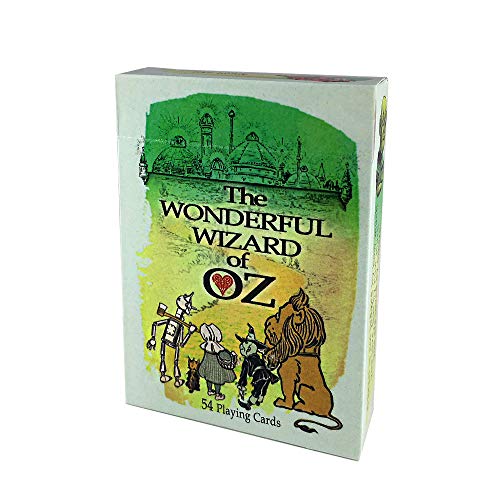 【中古】【未使用・未開封品】Rodaruus オズの魔法使い トランプ フル54枚のポーカーサイズのカードデッキ (グリーン)