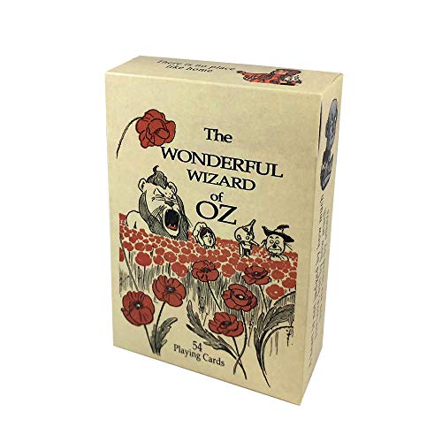 【中古】【未使用・未開封品】Rodaruus オズの魔法使い トランプ フル54枚のポーカーサイズのカードデッキ ベージュ｜AJIMURA-SHOP