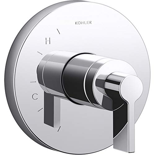 【中古】【未使用・未開封品】Kohler K-TS78015-4 コンポーネント Rite-Temp シャワーバルブトリム レバーハンドル付き 光沢クロム｜AJIMURA-SHOP