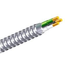 【中古】【未使用・未開封品】50' MC 8/2 Type 8 AWG 2 Conductors Stranded METAL CLAD Cable With Aluminum Armour and Green Insulated Ground Wire Copper