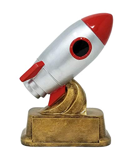 【中古】【未使用・未開封品】Decade Awards ロケットシップトロフィー クラシック宇宙船アワード 高さ6インチ リクエストに応じて刻印プレート｜AJIMURA-SHOP 18,086円