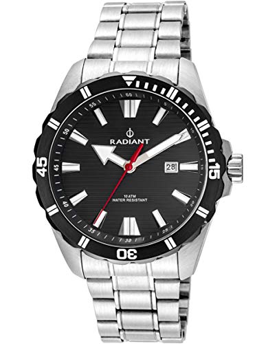 【中古】【未使用・未開封品】Radiant Watch RA480201 TAGRAD ブラック/シルバー