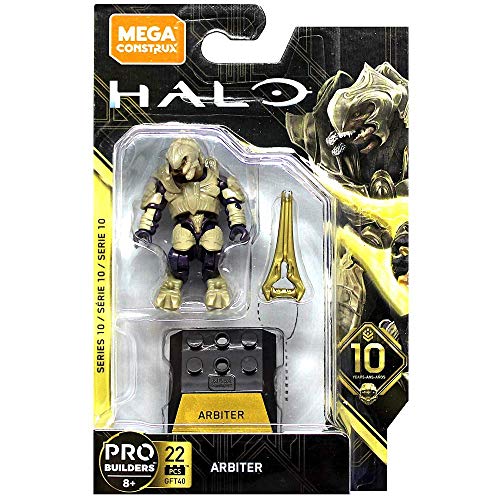 【中古】【未使用・未開封品】Mega Construx Halo Heroes Pro Builders シリーズ 10 アービター ミニフィギュア GFT40｜AJIMURA-SHOP