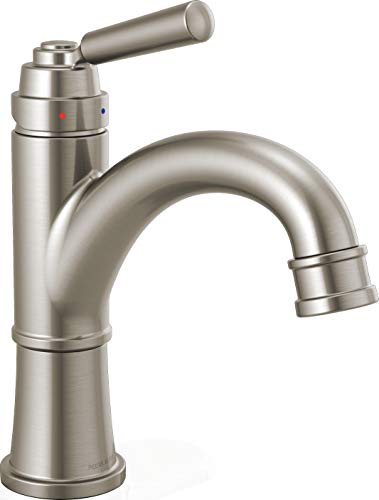 【中古】【未当て嵌める・未開封品】Delta Faucet P1523LF-BN-M Westchester 二階建てバスお座敷水道の栓 シングル手持ち部分 無光沢Ni