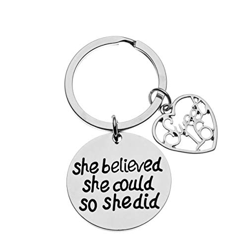 【中古】【未使用・未開封品】Sweet 16 Inspirational She Believed She Could So She Did チャームキーチェーン スイートシックスティーン ジュエリー 誕生日ギフト 女の子用｜AJIMURA-SHOP