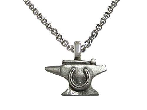 【中古】【未使用・未開封品】Kiola Designs Anvil Blacksmith ペンダントネックレス