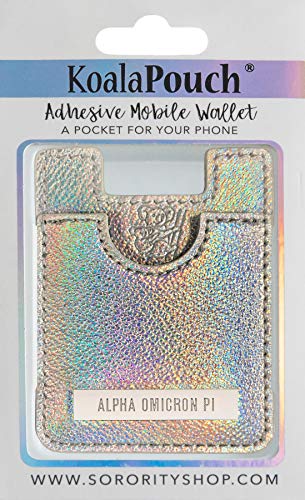 【中古】【未使用・未開封品】Alpha Omicron Pi グリッターコアラポーチ 2.625\" x 3.5\" AOP-GKP