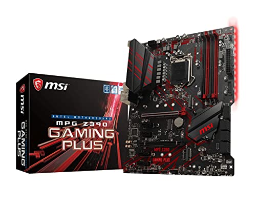 【中古】【未当て嵌める・未開封品】MSI MPG Z390取り組み足し加えるLGA1151（Intel 8thおよび9th Gen）M.2 USB 3.1 Gen 2 DDR4 HDMI DVI CFX ATX Z390取り組み用お母さんゲーム盤