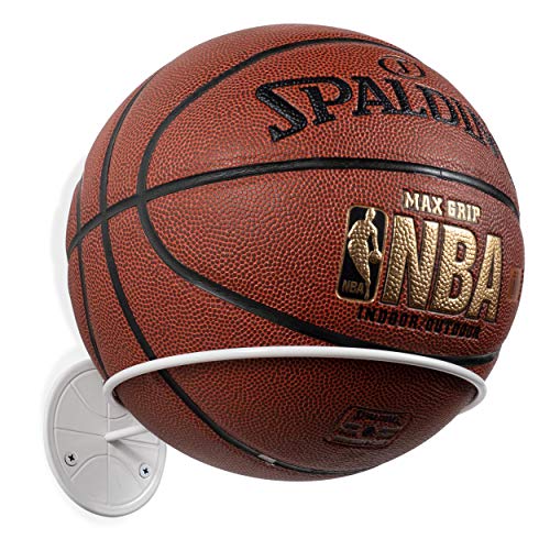 【中古】【未使用・未開封品】Wallniture Sporta 壁掛け スポーツボールホルダー ラック ディスプレイ ストレージ スチール ホワイト HN393