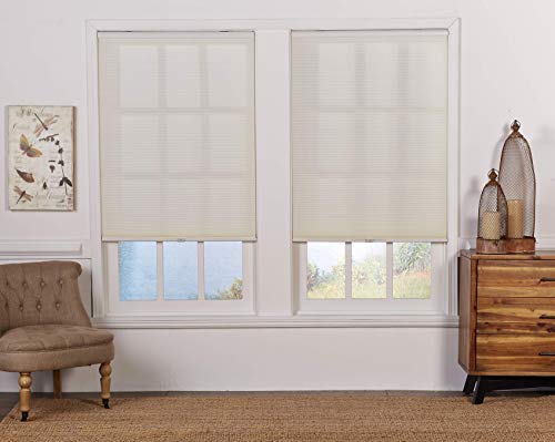 【中古】【未当て嵌める・未開封品】DEZ Furnishings QHWT504720 コードレス1inライトフィルタリングダブルセルラーウィンドウシェード、御墨付き赤ちゃんに安全性のある 25W x 72L Inches QCCR2