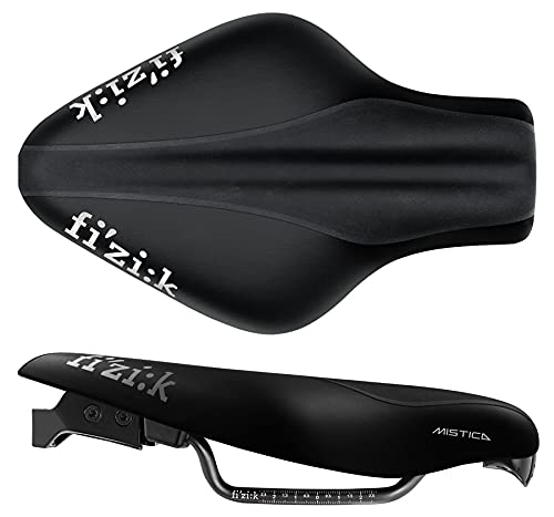 【中古】【未当て嵌める・未開封品】Fizik(フィジーク) MISTICA(ミスティカ) kium線路forTRI(2019) ラージ サドル 黒いこと/黒いこと
