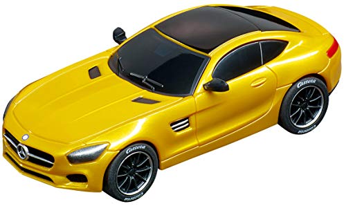 【中古】【未当て嵌める・未開封品】Carrera 20064119 Go Analogue Slot Car Racing Vehicle - Mercedes-Amg Gt CoupA Solar Beam - (1: 43 Scale), Yellow