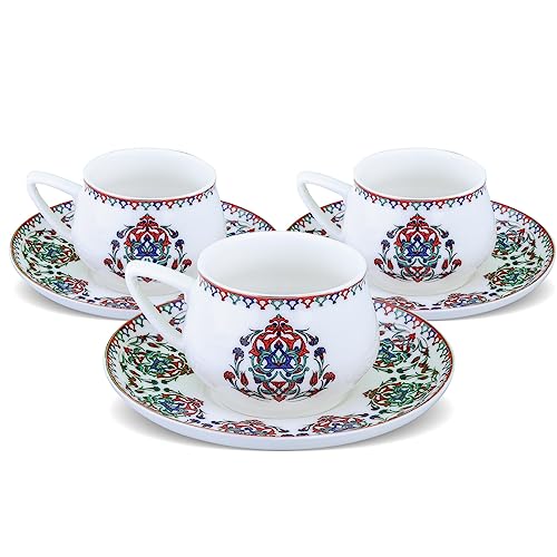 【中古】【未使用・未開封品】6xTurkish Coffee Cups Set