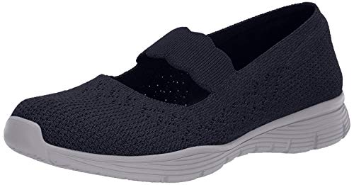 【中古】【未当て嵌める・未開封品】Skechers (スケッチャーズ) レディース Mary Janes, 米国海軍, 5