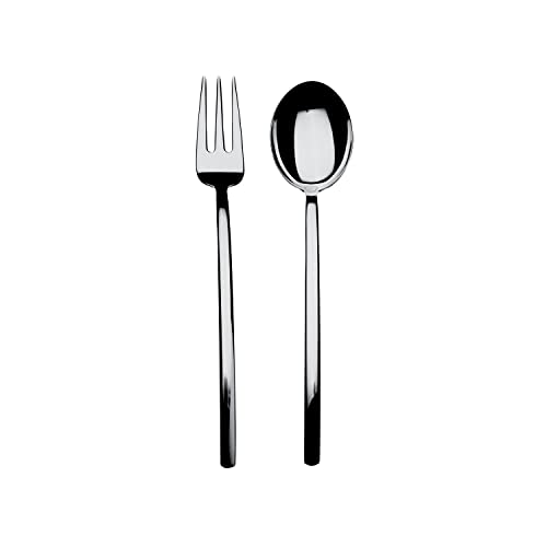 【中古】【未使用・未開封品】サービングセット（フォークとスプーン）DUE