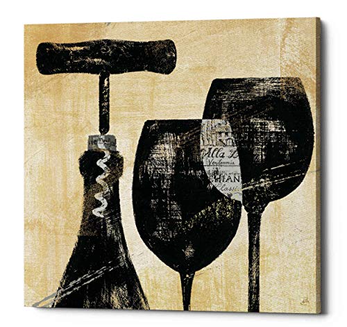 【中古】【未当て嵌める・未開封品】Epic Graffiti 「ぶどう酒選りぬきII」キャンバスウォールアート 26inx26in