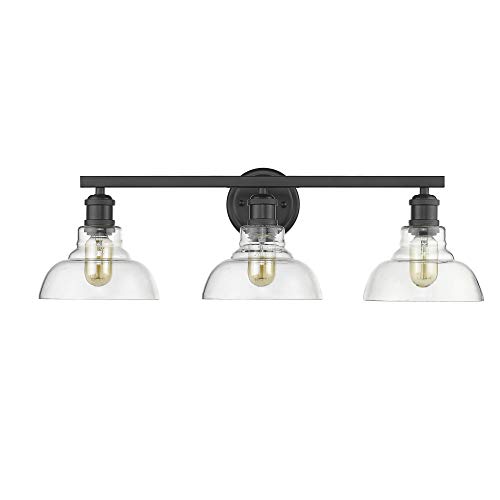 【中古】【未使用・未開封品】Golden Lighting 0305-BA3 BLK-CLR バス器具 ブラック｜AJIMURA-SHOP